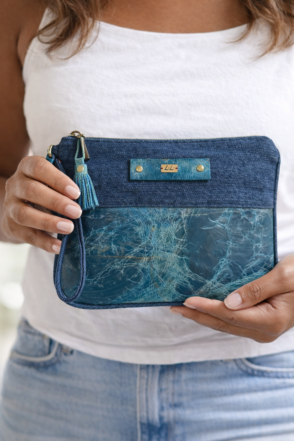 Aqua Veil Clutch