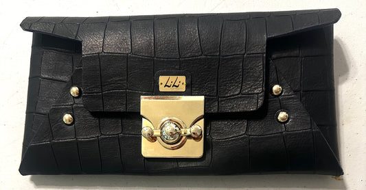 Noir Mosaic Clutch - Available by Request