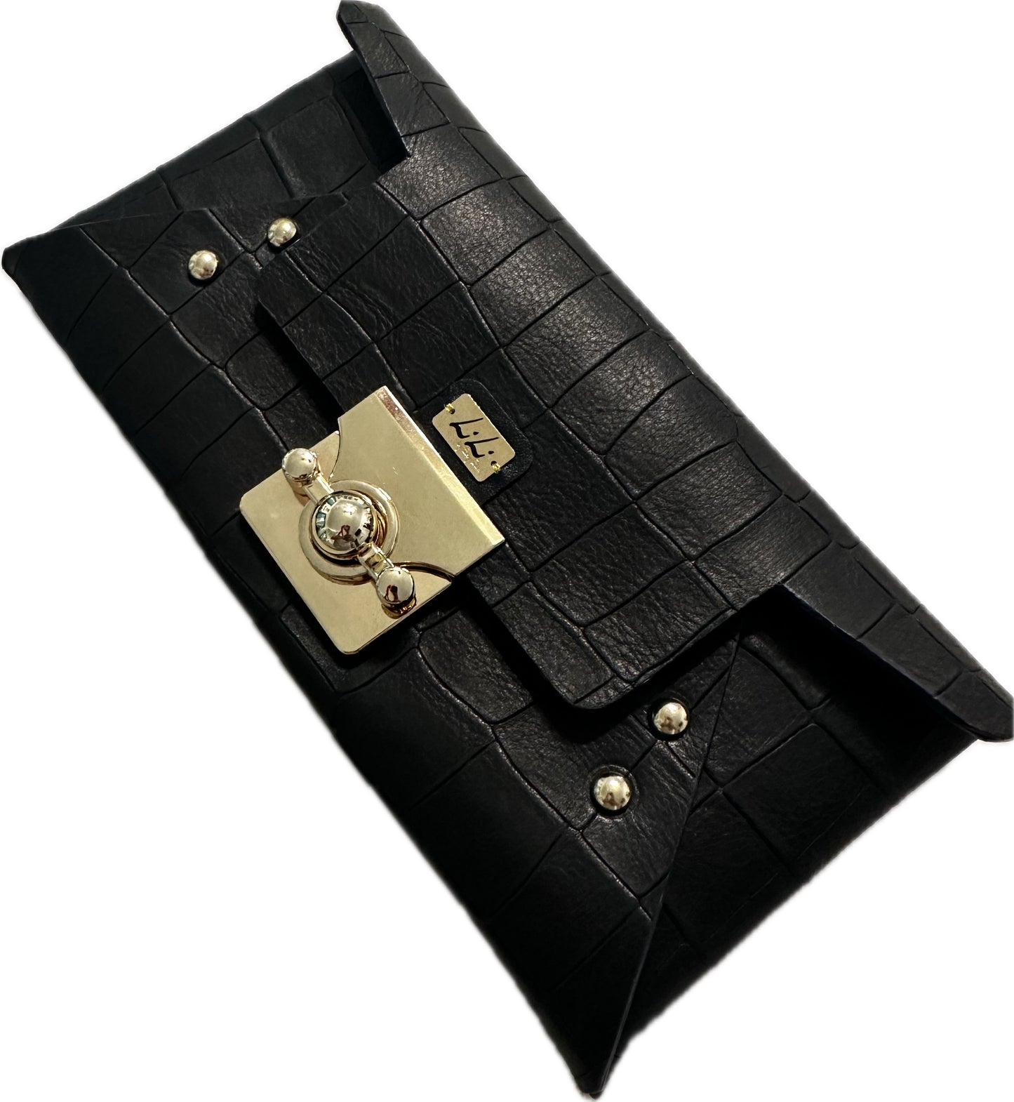 Noir Mosaic Clutch - Available by Request