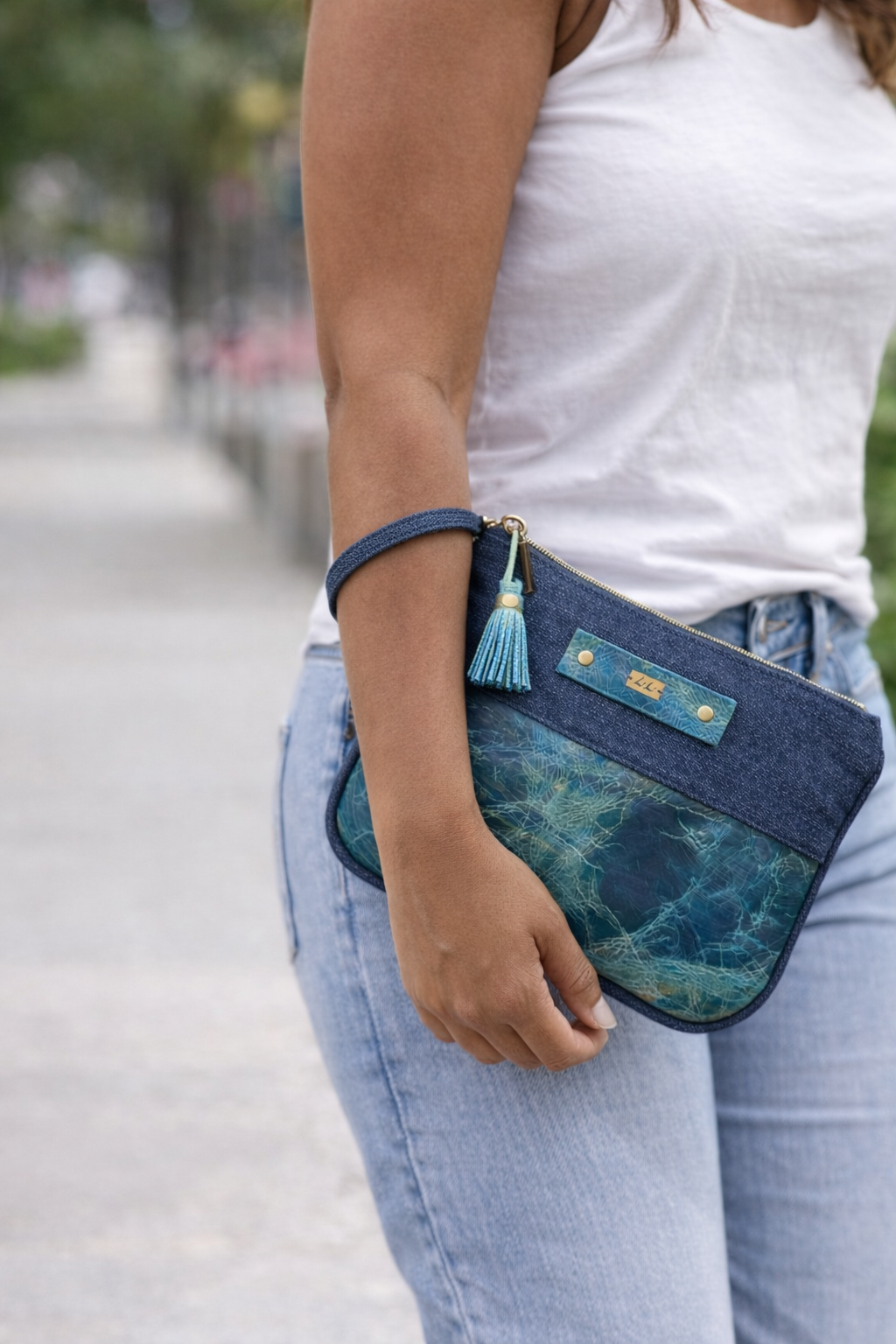 Aqua Veil Clutch