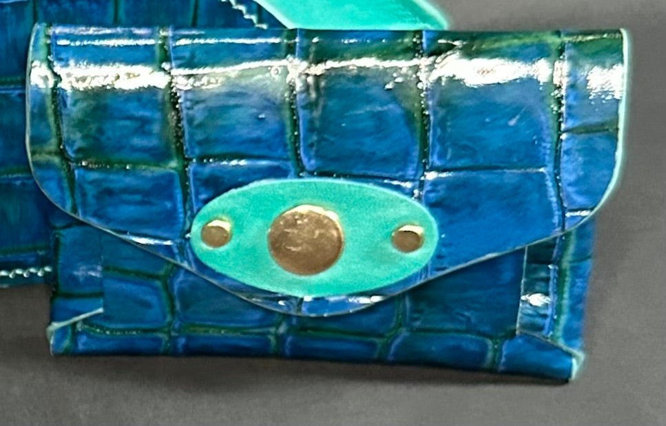 Blue Noelle Cardholder
